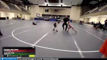 55 lbs Round 4 (6 Team) - Alaina Williams, Farmington vs Easton Vos, Waconia