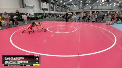 113 lbs 5th Place Match - Sebasthian Hernandez, Best Trained Wrestling vs Charles Anderson, Texas Select Wrestling