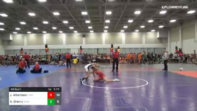 100 lbs Rr Rnd 1 - Joey Albertson, LVWC vs Andrew Sherry, Shore Thing Sand