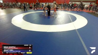 126 lbs Quarterfinal - Brian Whipple, Askren Wrestling Academy vs Grant Shea, Fox Valley Elite Wrestling Club