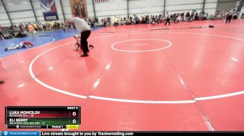 100 lbs Rd# 3 12:00pm Friday - ELi Berry, Oklahoma Outlaws Red vs Luka Momcilov, No Escape W.A.