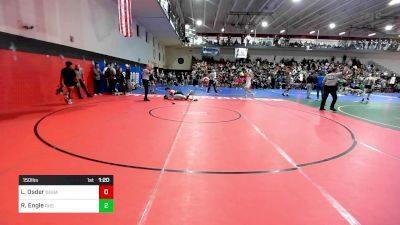 150 lbs Consi Of 16 #2 - Liam Osder, Demarest vs Ryan Engle, Ridge High School