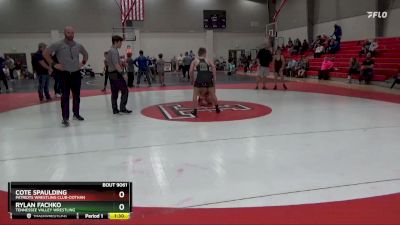 112 lbs Semifinal - Cote Spaulding, Patriots Wrestling Club-Dothan vs Rylan Fachko, Tennessee Valley Wrestling