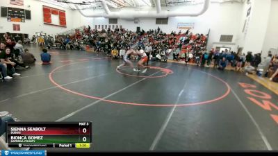 170 lbs Semifinal - Sienna Seabolt, Dubois vs Bionca Gomez, Natrona County