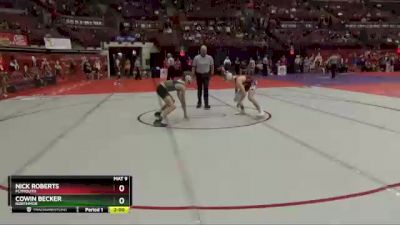 D3-113 lbs Champ. Round 1 - Cowin Becker, Northmor vs Nick Roberts, Plymouth