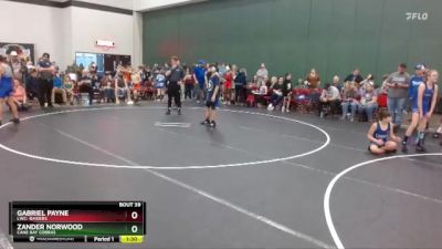 107 lbs Semifinal - Zander Norwood, Cane Bay Cobras vs Gabriel Payne, LWC: Raiders