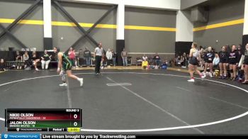 155 lbs Round 3 (6 Team) - Nikki Olson, Potentially Dangerous vs Jalon Olson, Braided Brutes