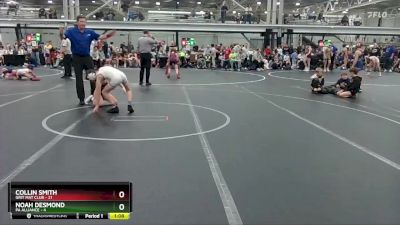 72 lbs Placement (4 Team) - Collin Smith, Grit Mat Club vs Noah Desmond, PA Alliance