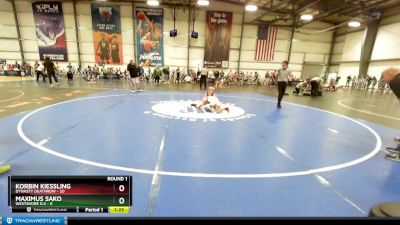 64 lbs Rd# 4- 2:00pm Friday Final Pool - Korbin Kiessling, Dynasty Deathrow vs Maximus Sako, Westshore D.S