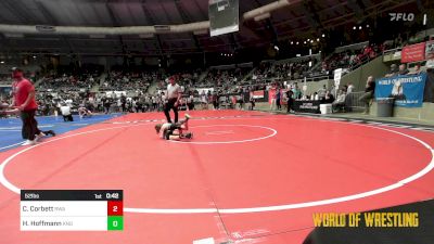 52 lbs Quarterfinal - Cooper Corbett, Roundtree Wrestling Academy vs Henry Hoffmann, King Select