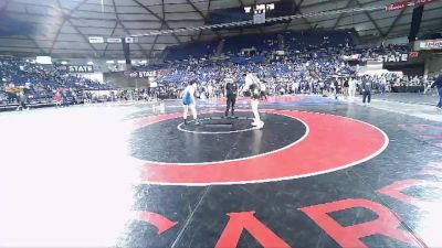 138 lbs Semifinal - Isaiah Rogers, Askeo International Mat Club vs Solomon Mahoney, Stevenson Mat Club