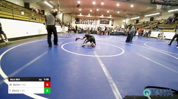 80 lbs Final - Wyatt Haire, Verdigris Youth Wrestling vs Tajuan Davis, Team Tulsa Wrestling Club