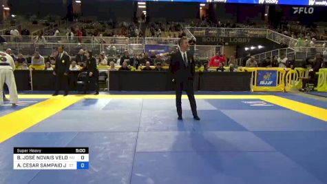 BRUNO JOSÉ NOVAIS VELOSO DA SILV vs ARTHUR CESAR SAMPAIO JACINTHO 2024 Pan Jiu Jitsu IBJJF Championship