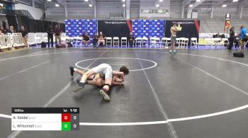 106 lbs Semifinal - Aaron Seidel, Team Shutt Matty S vs Luke Willochell, Quest School Of Wrestling