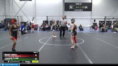 64 lbs Round 2 (4 Team) - Connor Clark, River WC vs Brody Girch, Barn Built Barn Raised