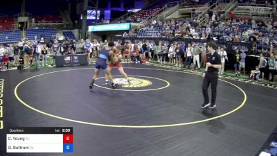 170 lbs Quarters - Caden Young, Wisconsin vs Deontre Buttram, Oklahoma