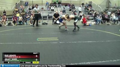 101 lbs Round 1 (4 Team) - Grady Ward, Untouchables-Olympia vs Gus Legato, Contenders WA Blue