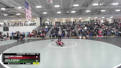 50 lbs Cons. Round 3 - Fletcher Currier, Slyfox vs Uriah Guebara, Maize Wrestling Club