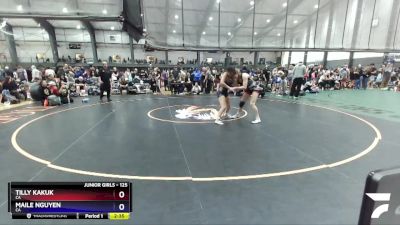 125 lbs Champ. Round 2 - Tilly Kakuk, CA vs Maile Nguyen, CA