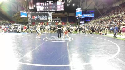 120 lbs Rnd Of 128 - Cole Faircloth, Nevada vs Vincent Paino, New Jersey