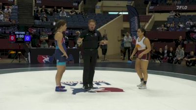 76 lbs Cons. Round 1 - Alyssa Arana, San Fernando High School Wrestling vs Hannah Sjostrom, North Dakota