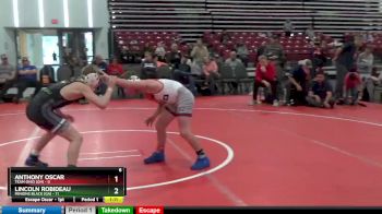 100 lbs Round 3 (8 Team) - Anthony Oscar, Team Ohio (OH) vs Lincoln Robideau, Minions Black (GA)