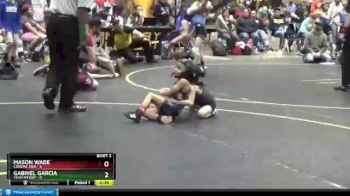 46 lbs Round 1 (4 Team) - Gabriel Garcia, Team MYWAY vs Mason Wade, Cardiac Kids