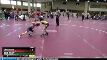 50 lbs Round 1 (6 Team) - Jase Fisher, Troup County WC vs Zeke Rigsby, Alabama Elite Black&nbsp;
