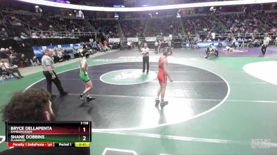 I-118 lbs Cons. Round 2 - Shane Dobbins, Plainedge vs Bryce DellaPenta, Hamburg/Eden