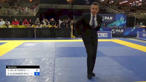 CHRISTIAN DE LA FUENTE vs DIENEKES ALEXANDER KYLIS 2024 Pan Jiu Jitsu IBJJF Championship