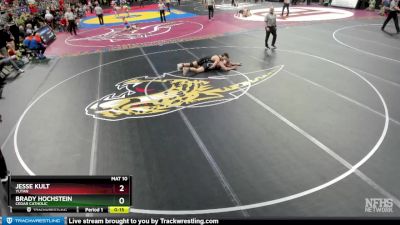 Cons. Round 2 - Brady Hochstein, Cedar Catholic vs Jesse Kult, Yutan