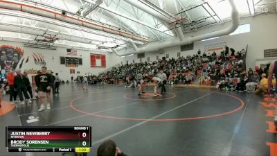 165C Round 1 - Justin Newberry, Riverton vs Brody Sorensen, Thermopolis