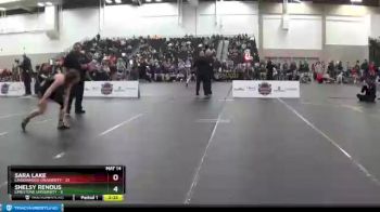 155 lbs Semis & Wb - Shelsy Renous, Limestone University vs Sara Lake, Lindenwood University