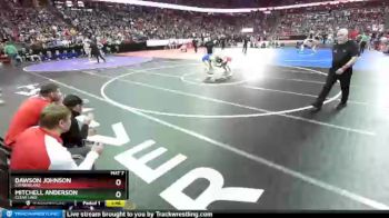 D3-126 lbs Semifinal - Dawson Johnson, Cumberland vs Mitchell Anderson, Clear Lake