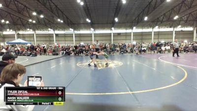 58A Quarterfinal - Tyler Zifzal, Mountain Man Wrestling Club vs Nash Walker, Warrior Wrestling Club