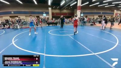 120 lbs Quarterfinal - Braden Trang, Best Trained Wrestling vs Aidan Rodriguez, Texas Style Wrestling Club