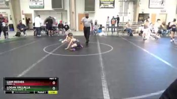 52 lbs Round 6 (8 Team) - Liam Reeves, POWA vs Logan Vallalla, PA Alliance White
