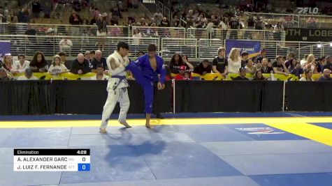 AIDEN ALEXANDER GARCIA vs JORGE LUIZ F. FERNANDES 2024 Pan Jiu Jitsu IBJJF Championship