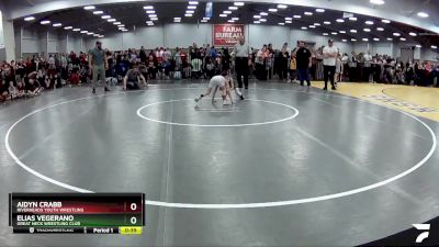 59 lbs Cons. Round 5 - Aidyn Crabb, Riverheads Youth Wrestling vs Elias Vegerano, Great Neck Wrestling Club