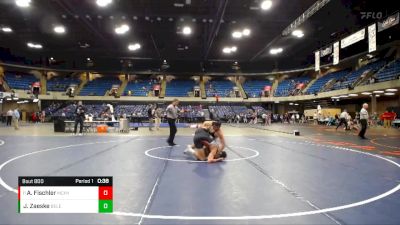 160 lbs Semifinal - Aiden Fischler, McHenry vs Jackson Zaeske, Lincoln-Way East