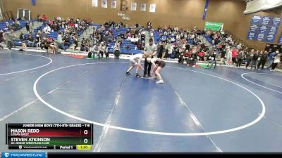 116 lbs Cons. Round 4 - Mason Redd, Logan Grizz vs Steven Atkinson, GC Junior Wrestling Club