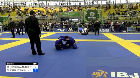 BRUNO MENDONÇA NUNES DE OLIVEIRA vs WEMERSON PRESLEY DA SILVA REIS 2024 Brasileiro Jiu-Jitsu IBJJF