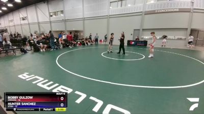 100 lbs Round 2 (8 Team) - Bobby Gulzow, Oregon vs Hunter Sanchez, Utah