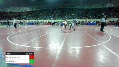 150 lbs Round Of 32 - Maliki Jefferson, Highlander Wrestling vs Maddax Mobly, Sulphur