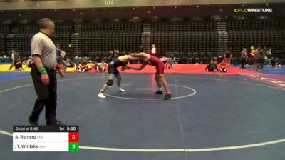 174 lbs Consi Of 8 #2 - Abner Romero, Unattached vs Travis Wittlake, Unattached