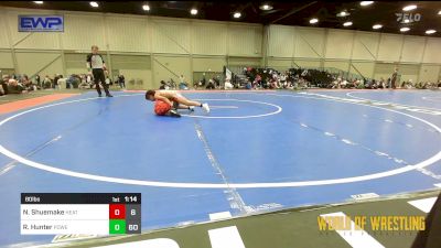 80 lbs Rr Rnd 4 - Noah Shuemake, Heat 9U vs Rogan Hunter, Powerhouse Elite 9u