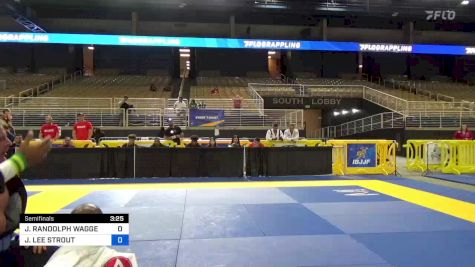 JOSHUA RANDOLPH WAGGENER vs JIMMY LEE STROUT 2024 Pan Jiu Jitsu IBJJF Championship