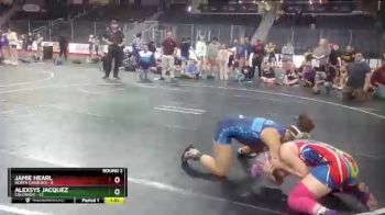 W 106 lbs Round 2 (4 Team) - Alexsys Jacquez, Colorado vs Jamie Hearl, North Carolina