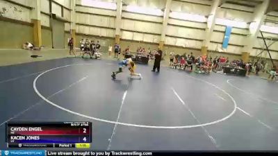 87 lbs Cons. Round 2 - Cayden Engel, NE vs Kacen Jones, UT