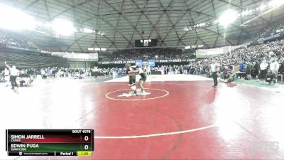 4A 165 lbs Champ. Round 1 - Simon Jarrell, Camas vs Edwin Puga, Sunnyside